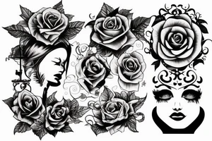 Lamp and lighting tattoo idea