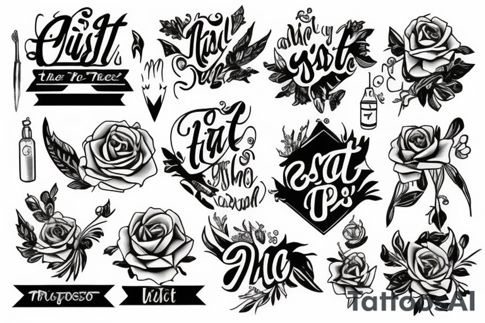 Trust the process tattoo idea
