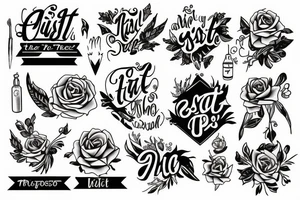 Trust the process tattoo idea