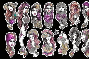 Glowa lisa tattoo idea