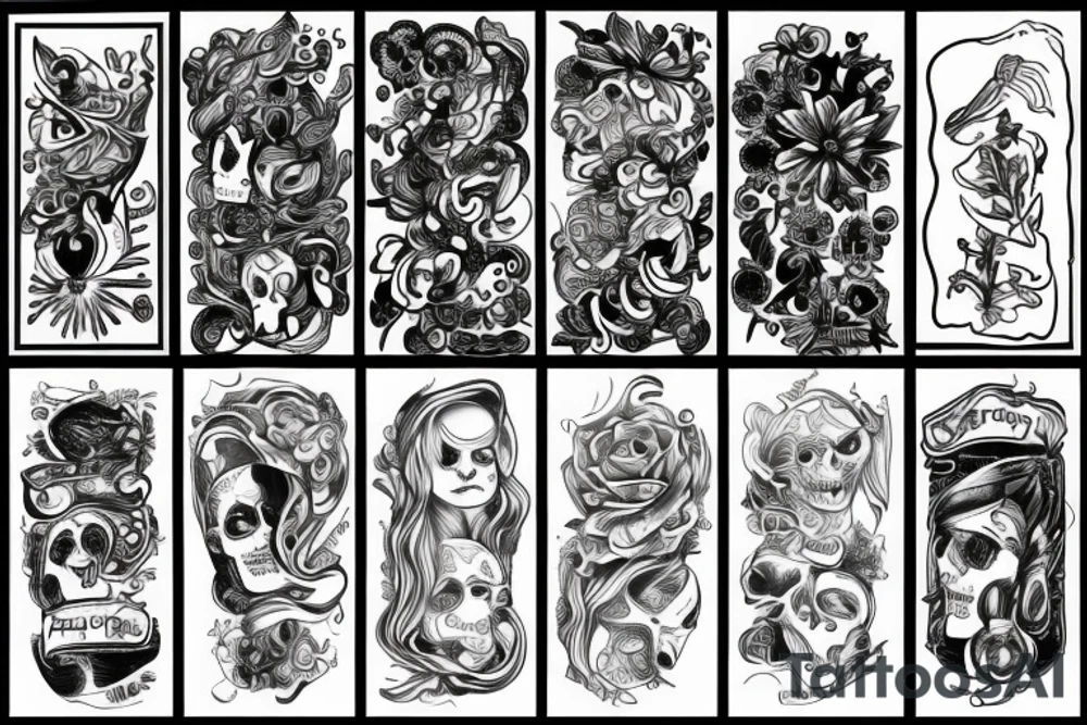 Krzyż tattoo idea
