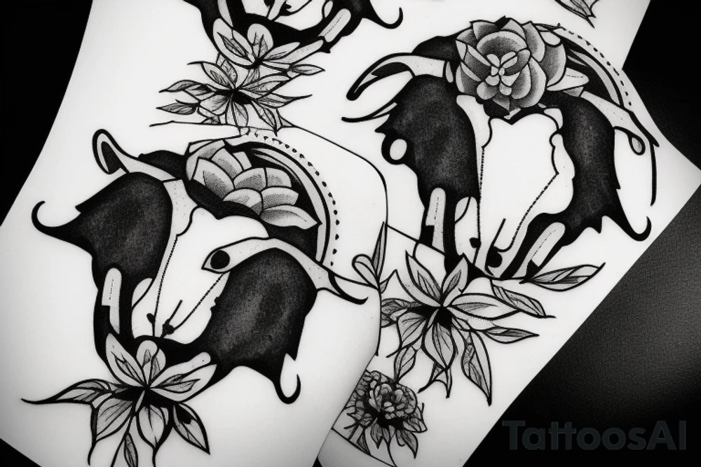 sheep tattoo idea