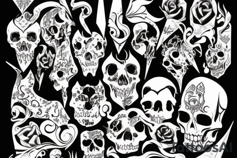 Dagger tattoo idea