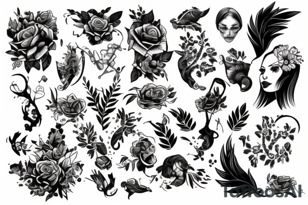 Miecz króla Artura tattoo idea