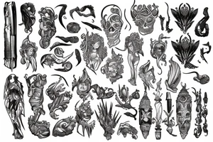 Atlantis tattoo idea