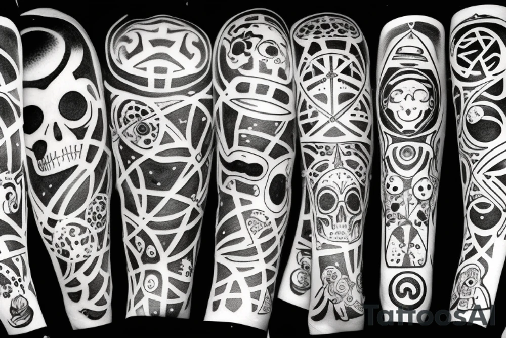 DEATH SPACE tattoo idea