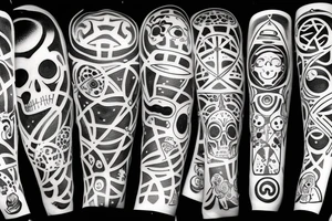 DEATH SPACE tattoo idea