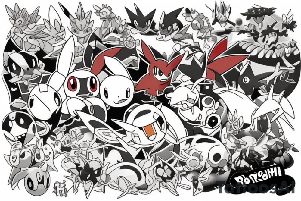 Pokemon tattoo idea