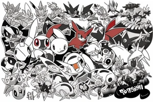 Pokemon tattoo idea