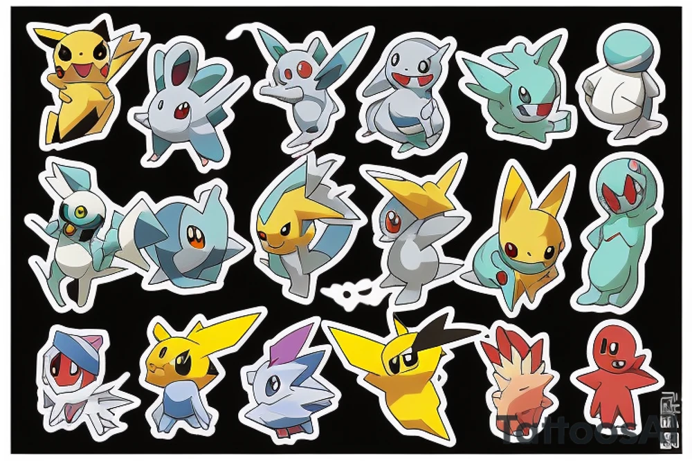 Pokemon tattoo idea