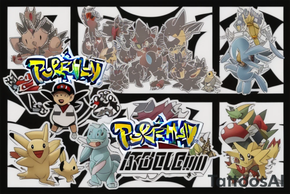 Pokemon tattoo idea