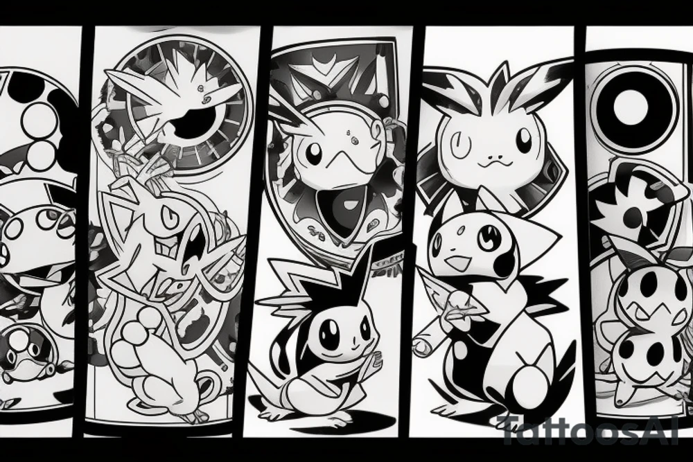Pokemon tattoo idea