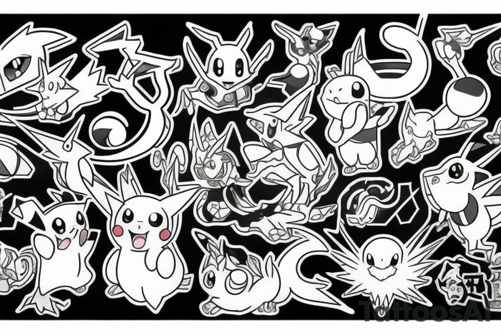Pokemon tattoo idea
