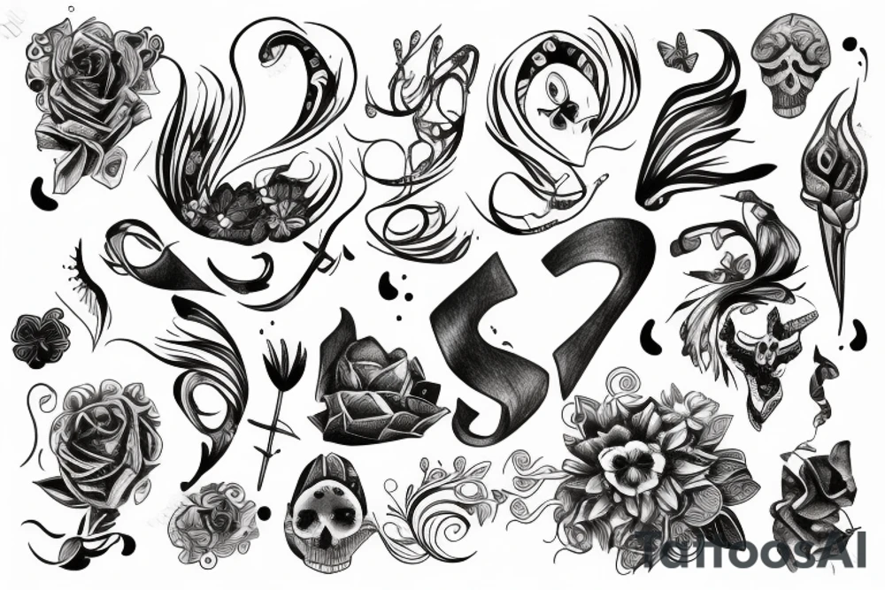 Miłość tattoo idea