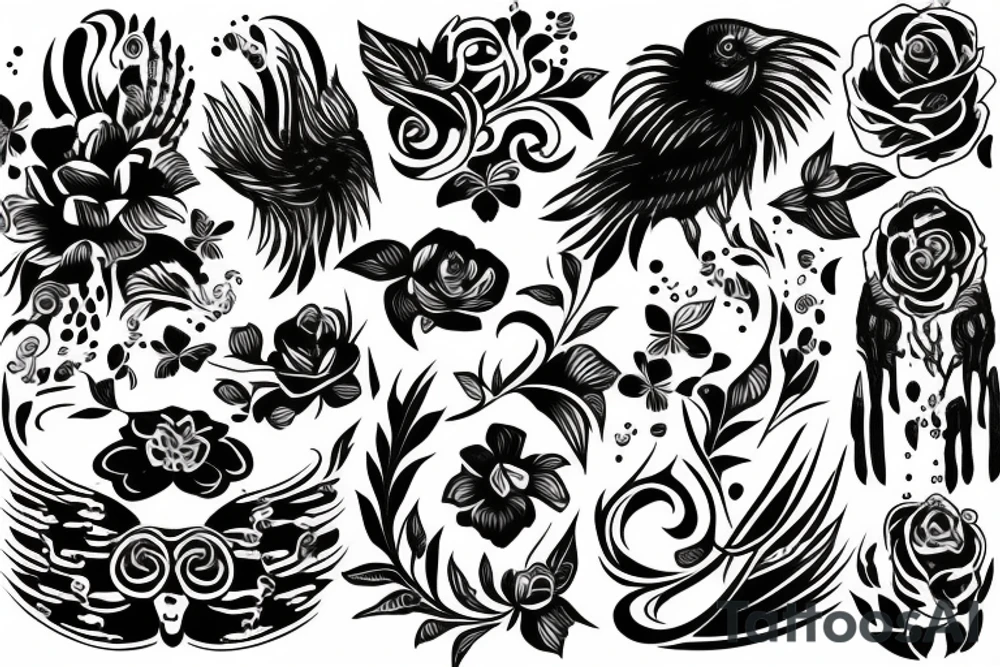 Miłość tattoo idea