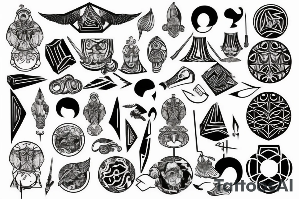 Roman artist tattoo idea