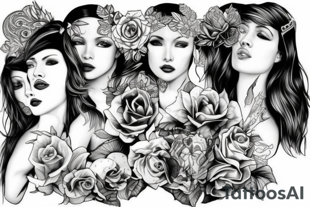 Serce tattoo idea