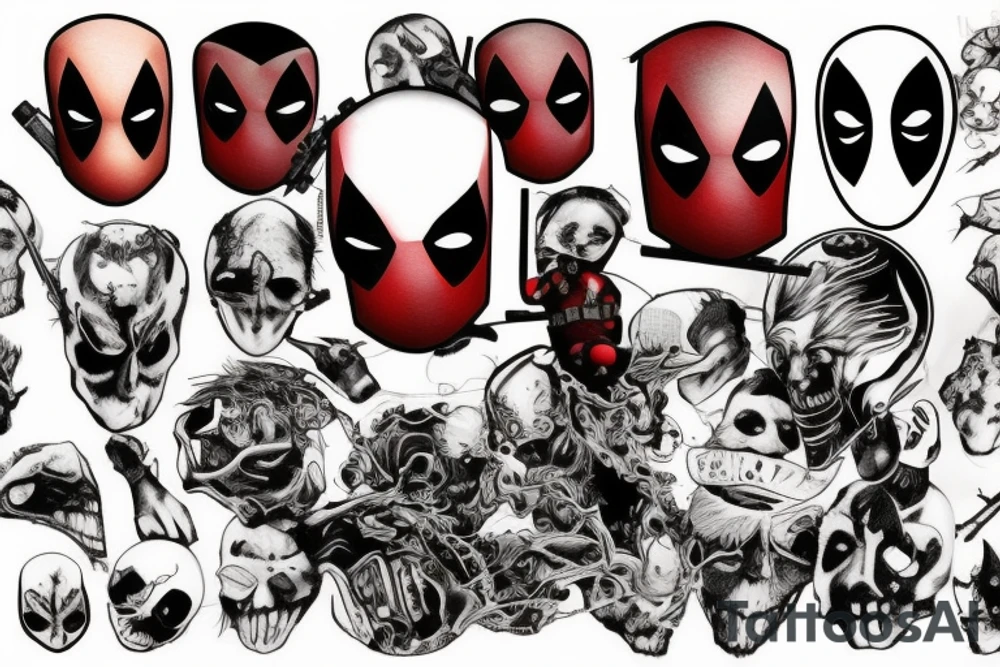 Deadpool tattoo idea