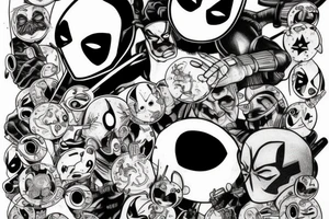 Deadpool tattoo idea