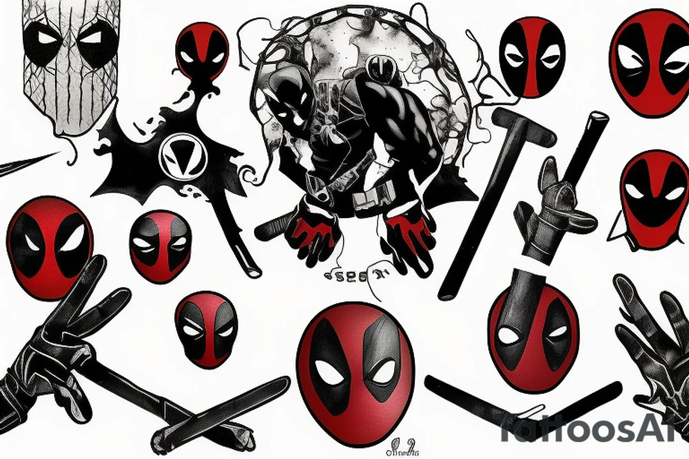 Deadpool tattoo idea