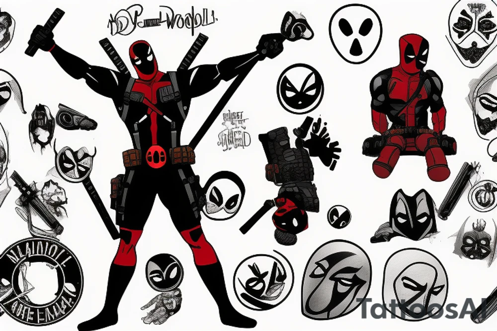 Deadpool tattoo idea