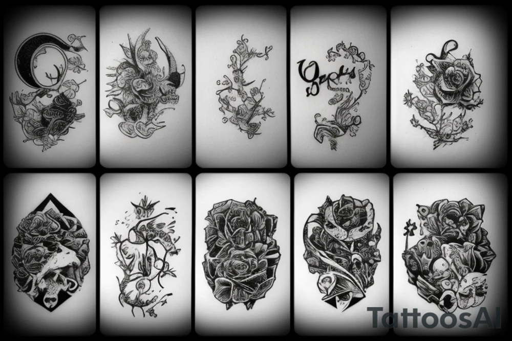 number 9 tattoo idea