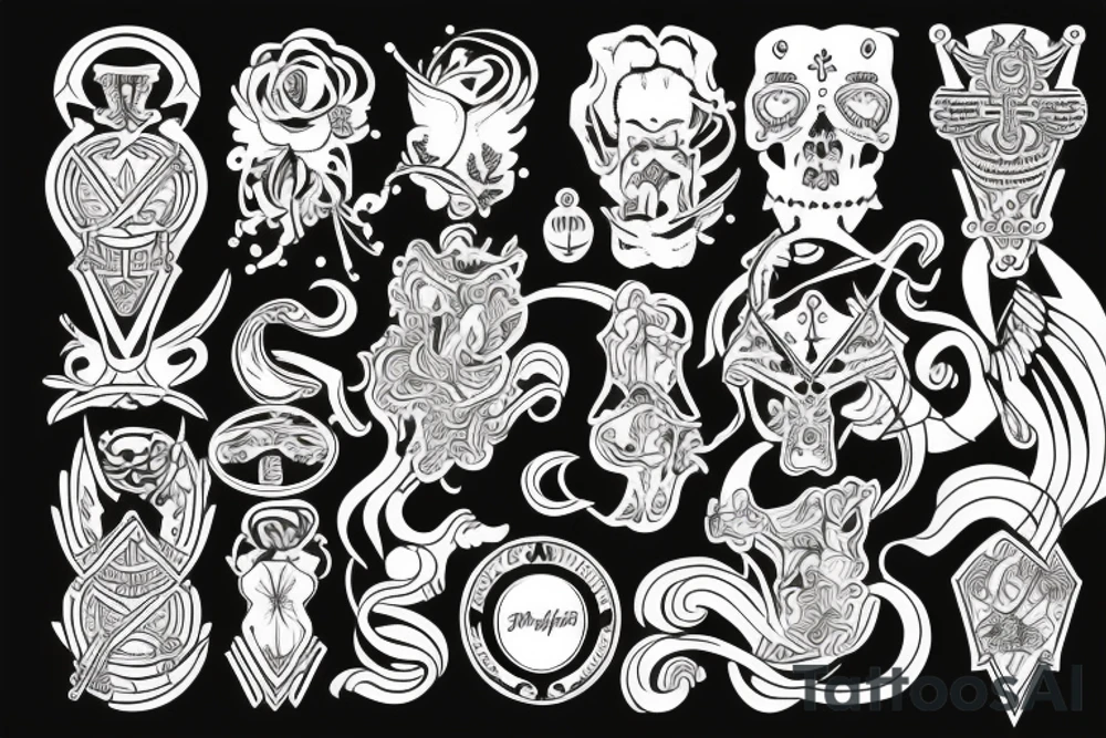 mitologia słowiańska tattoo idea