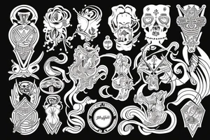 mitologia słowiańska tattoo idea