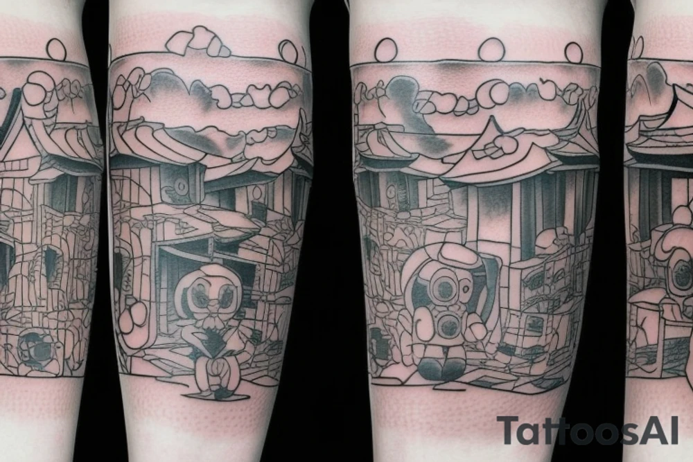 I am very interested in a full arm tattoo tattoo idea