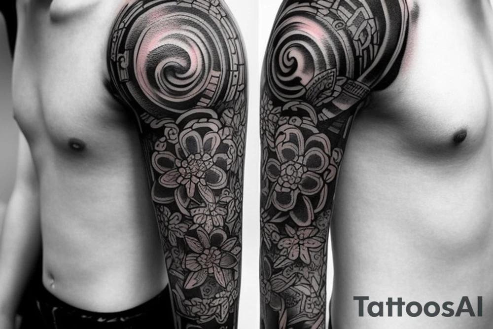 I am very interested in a full arm tattoo tattoo idea