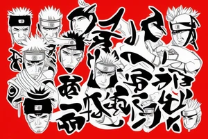 Samurai naruto tattoo idea