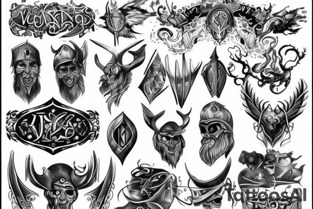 Vikings tattoo idea