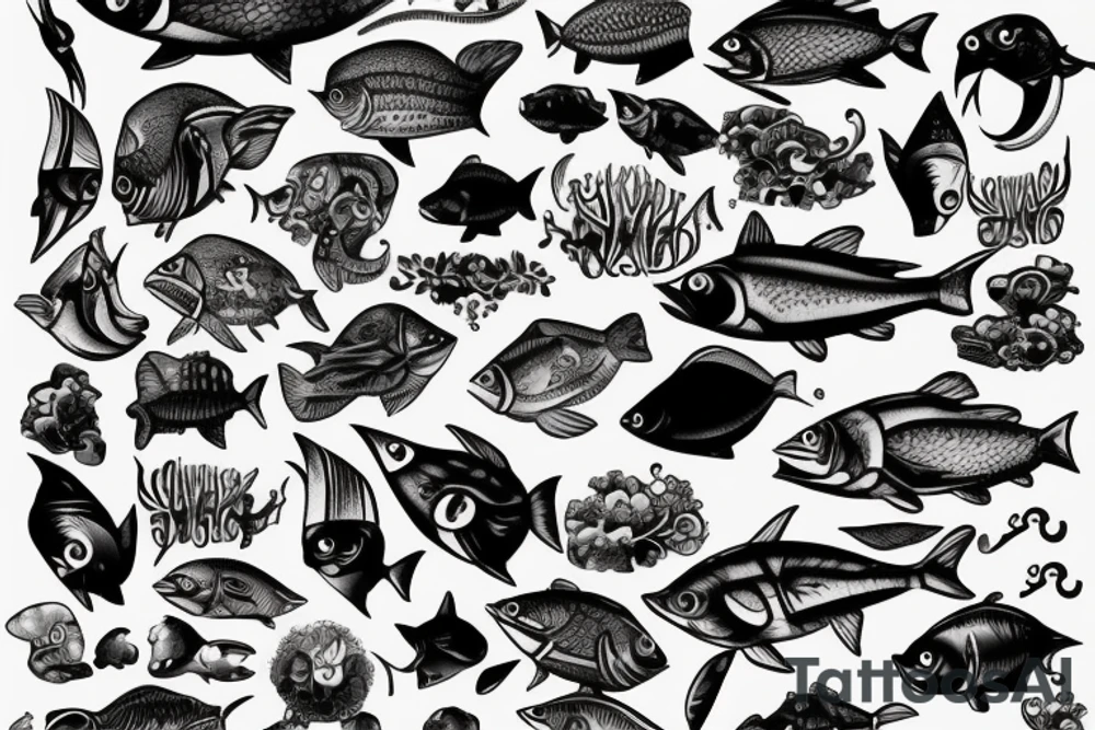 Fisch tattoo idea
