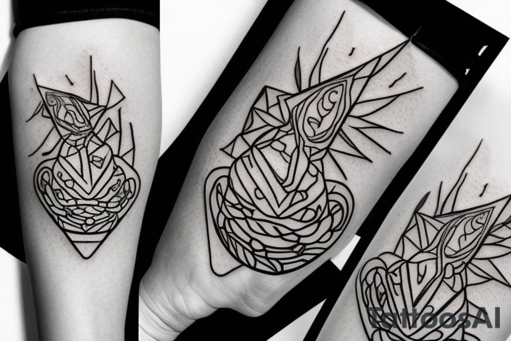 Avocado tattoo idea