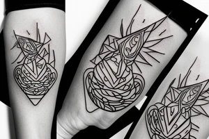 Avocado tattoo idea