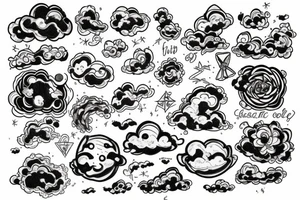 Cloud tattoo idea