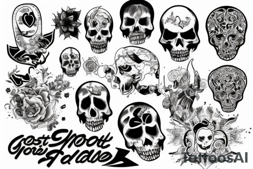 Ghost tattoo idea