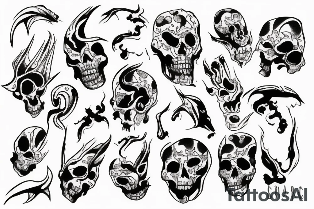 Ghost tattoo idea