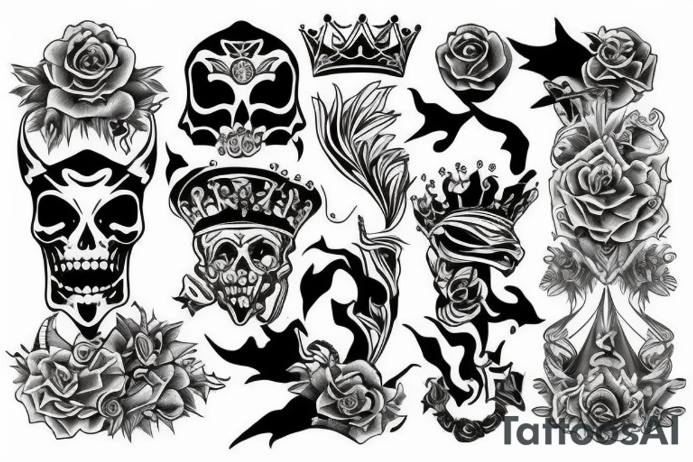 King tattoo idea