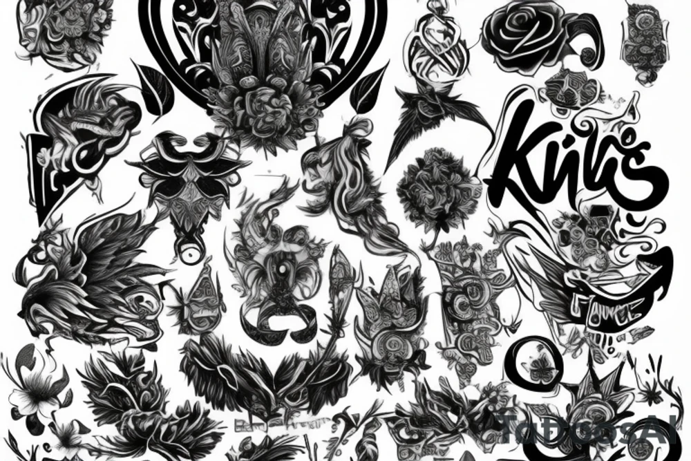 King tattoo idea