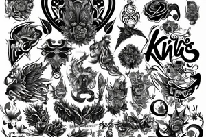King tattoo idea