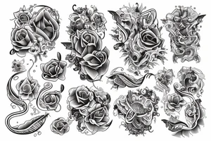 Konwalie tattoo idea