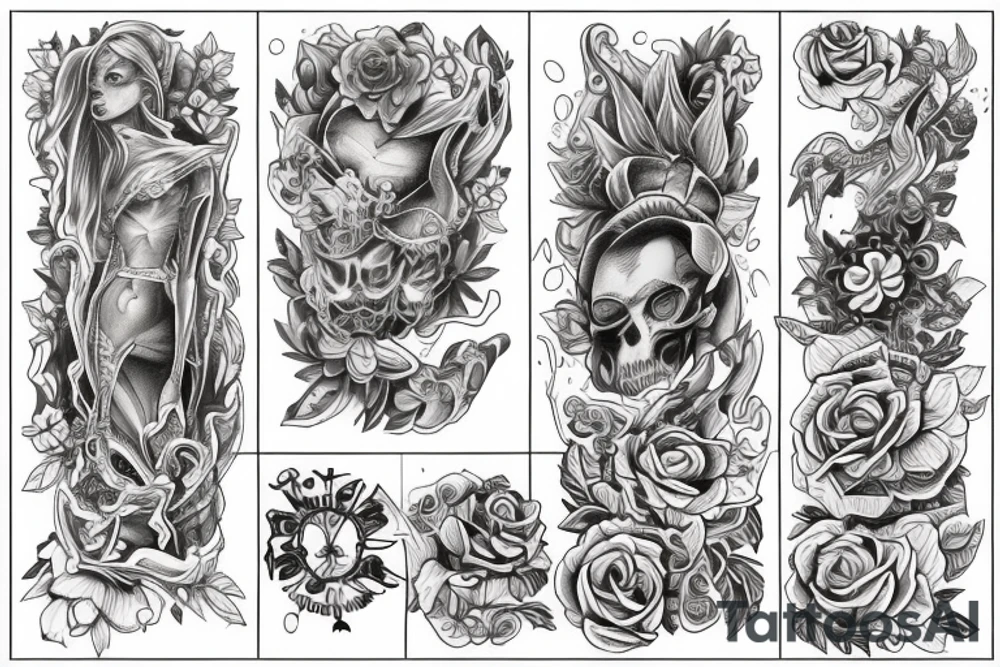 Konwalie tattoo idea