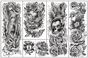Konwalie tattoo idea