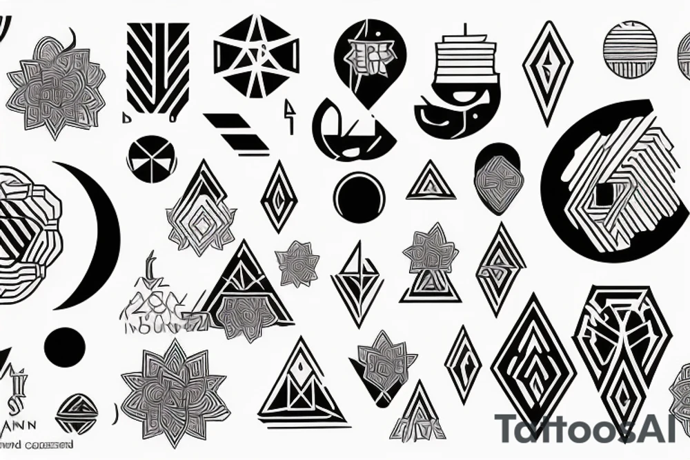 Zakrwawiona czaszka z zegarem i nożem tattoo idea