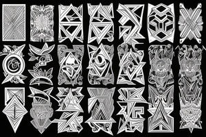 Czaszka tattoo idea