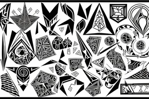 Czaszka tattoo idea