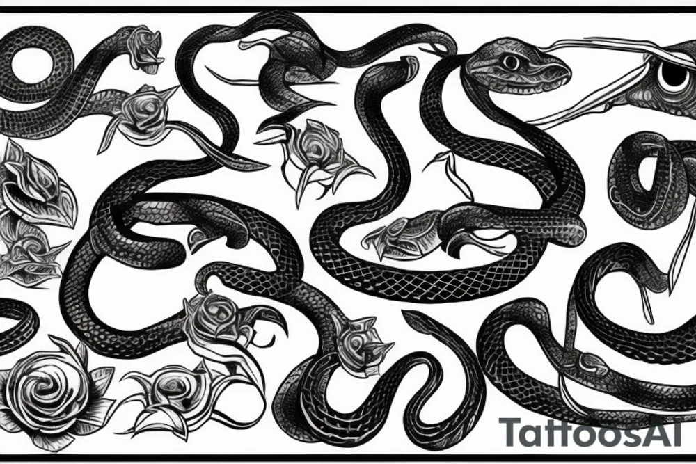 Snake tattoo idea