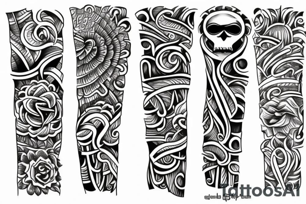 Around wrist tattoo idea