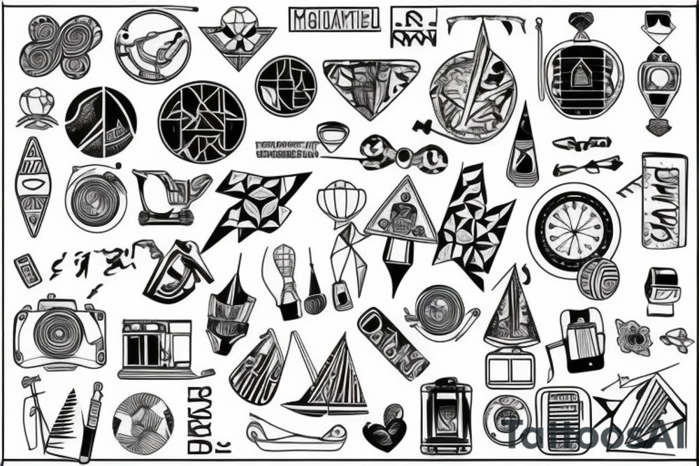 travel tattoo idea